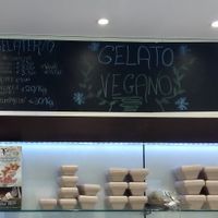 Gelato Vegano at Bligny Bar Gelateria in Cuvio