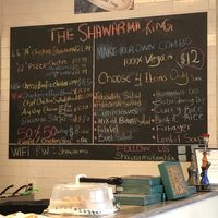 Vegan combo plate options  at Shawarma King in Lower Sackville