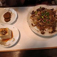 Rice with mushrooms absolutly fantastic. at Rengetsutei in Tokyo