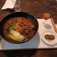 Noodles soup with Beef. at Rengetsutei in Tokyo