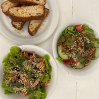 Fabulous fresh organic ingredients  at Beachwood Cafe in Yamba