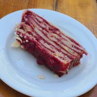 Hojarasca vegana  at Café Montenegro in Santiago