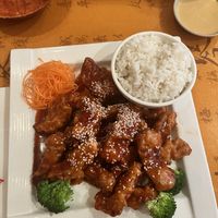 Sesame chicken   at Golden Star in Medford