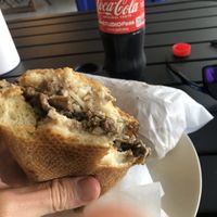 Cheesesteak sandwich   at The Green House in Oceanside