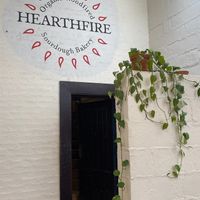 Cosy dining  at Hearth Fire Bakery in Bellingen