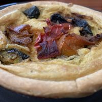 Best (and only) vegan quiche I’ve ever had!  at Hearth Fire Bakery in Bellingen