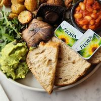 Vegan fry at Ground and Co in Galway