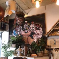 Artwork at Rhoda in South West London