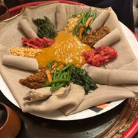 Injera platter for 2  at Rhoda in South West London