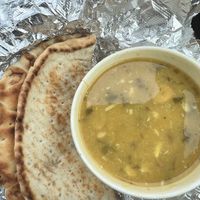lentil soup (comes with pita) $5   at Royal Grill 37 in Toms River