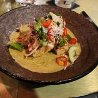 Crispy tofu at Ladybird Restaurant & Bar in Main Beach