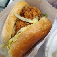 Chicken burger at Veg Out - Food Truck in Surrey