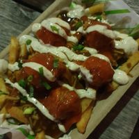 Buffalo poutine at Veg Out - Food Truck in Surrey