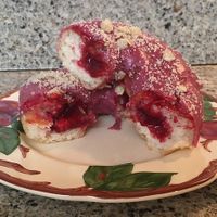 Berry crisp  at Glazy Susan in Worcester