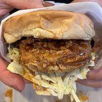 Nashville hot chikn  at Lettuce Feast in Los Angeles