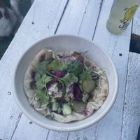 Twinkle town Pocket with falafel  at Twinkle Town  in Port Douglas