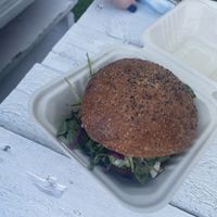 The Brian burger  at Twinkle Town  in Port Douglas