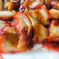 The char siew (barbequed pork) at Yi Xiang Vegetarian - 異香素食 in Central Singapore