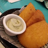 Empanadas at Origin Cafe in Noord