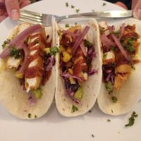 Fishless tacos at Origin Cafe in Noord