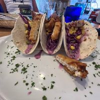 Fish Tacos  at Origin Cafe in Noord