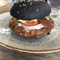 La Patrona Burger at Origin Cafe in Noord