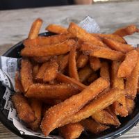 Sweet Potato Fries at Origin Cafe in Noord
