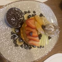 Fluffy pancakes  at Origin Cafe in Noord