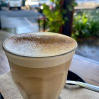Best dandelion latté at Black Bear Cafe in Bellingen
