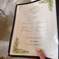 Menu   at Vegan Planet in Miami