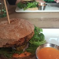 Vegan Burger at Graffi Grill in Trondheim