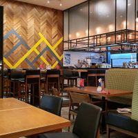 Interior of location - seating space at California Pizza Kitchen - Coex in Seoul