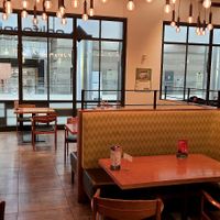 Interior of location - seating space at California Pizza Kitchen - Coex in Seoul