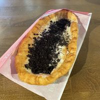 Vegan coco vanill'  at BeaverTails in Jasper