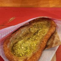 Pistachio no honey at BeaverTails in Jasper