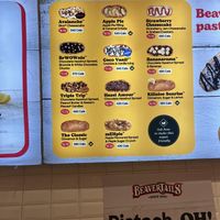 Apple pie, choco vanil, killaloe sunrise and cinnamon sugar can all be made vegan   at BeaverTails in Banff