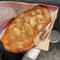 Apple pie  at BeaverTails in Banff
