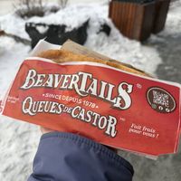   at BeaverTails in Banff
