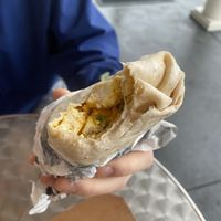 Breakfast burrito   at Minglewood Bake Shop in Richmond