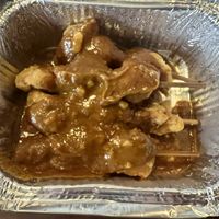 Satay chicken skewers   at Lee's Kitchen in Bedford