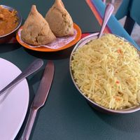 Veggie samosa at Delhi Darbar in Xian