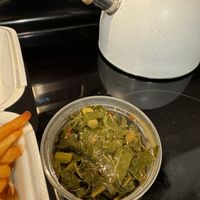 Greens were delicious.  at KraVegan in Jacksonville