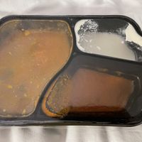 Well packed leftovers  at The South Indian in Gothenburg