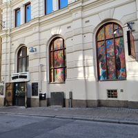Restaurant front at The South Indian in Gothenburg