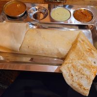 Masala dosa at The South Indian in Gothenburg