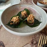 Garlic Chive Miang  at Bang Bang Noosa in Noosa Heads