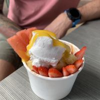 Mango açai  at Olakino Noosa Heads in Noosa Heads