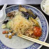 Loved the sweet tomato and mushrooms   at Qian Ye Vegetarian in Kaohsiung