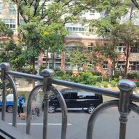 View fron upstairs at Qian Ye Vegetarian in Kaohsiung