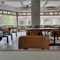 Second floor at Qian Ye Vegetarian in Kaohsiung